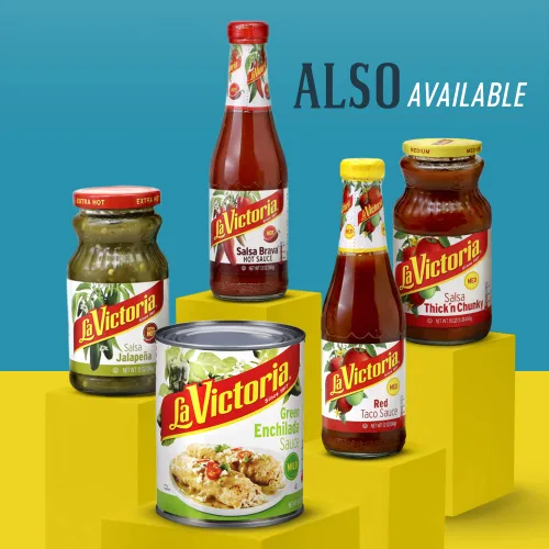 Miniatura 8 de La Victoria Salsa de tacos rojos suave, 12 onzas (paquete de 6)