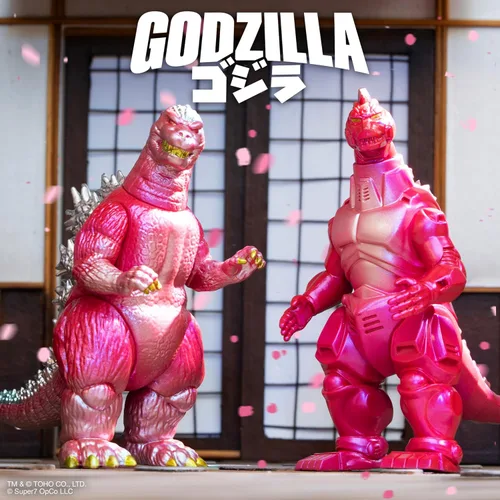 Miniatura 6 de Super7 Figura de reacción Toho Godzilla '89 (Festival de flor de cerezo) – Figura de acción de Toho Godzilla de 3.75 pulgadas – Coleccionables