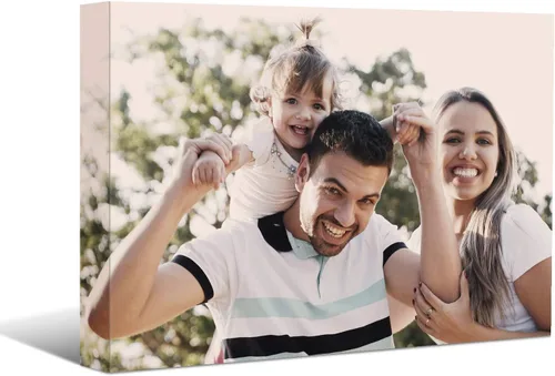 Miniatura 7 de Laoife Pintura en Lienzo Personalizada 30x30 cm Sube Imágenes, Impresiones en Lienzo Personalizadas con tus Fotos, Regalos Personalizados de Niños