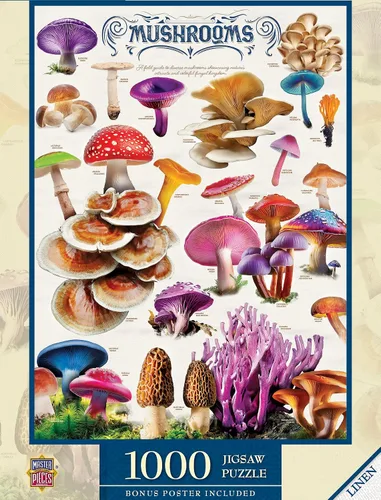 Miniatura 10 de MasterPieces Rompecabezas de 1000 piezas para adultos, familia o jóvenes, mariposas de América del Norte, 19.25 x 26.75 pulgadas