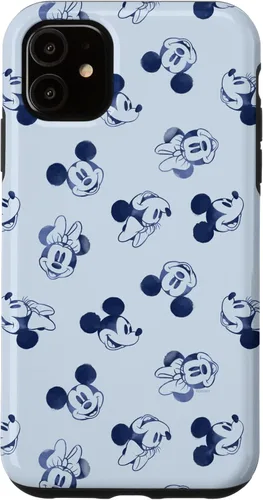 Miniatura 8 de Funda retro para iPhone 12/12 Pro de Disney Minnie y Mickey Mouse Icon Faces de arte vintage