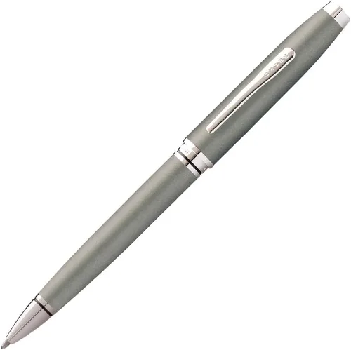 Coventry Bolígrafo de Punta de Bola Gris Plomizo, Punta Media, Tinta Negra