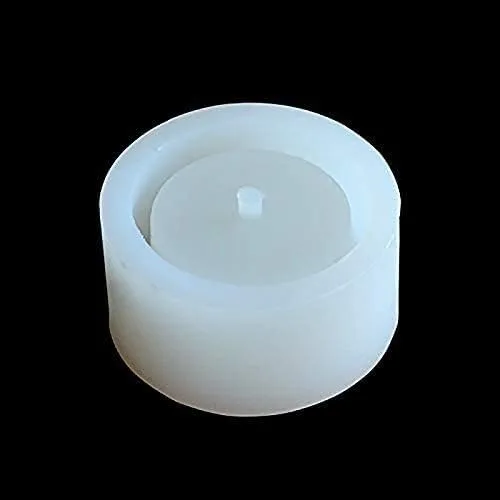 Miniatura 2 de nicole Molde de maceta de silicona para plantas suculentas Molde de sostenedor de vela de hormigón cilíndrico