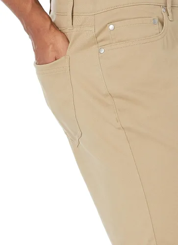 Miniatura 3 de Tienda Essentials Pantalones cortos elásticos con 5 bolsillos y entrepierna de 9 pulgadas para hombre
