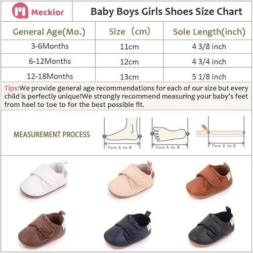 Miniatura 6 de Meckior Mocasines clásicos de piel sintética para niños y niñas zapatos de vestir Oxford para niños y niñas zapatos de vestir planos para caminar