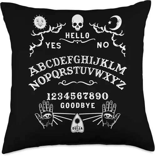 Miniatura 5 de Wiccan Witchcraft Occult Gothic Throw Pillows Witchcraft Ouija - Almohada de mesa oculta, 16.0 x 16.0 in, multicolor
