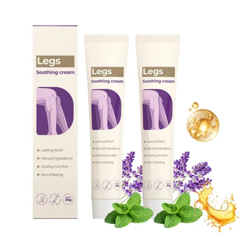 Cremas calmantes para piernas para mujeres y hombres, paquete de 2 gel refrescante calmante para las piernas para aliviar las venas varicosas,
