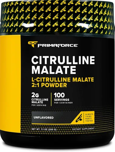 Miniatura 6 de PrimaForce Malato en polvo de L-citrulina, sin sabor, 17.64 oz, vegano, sin OMG