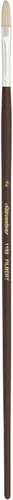 Miniatura 51 de Silver Brush Limited 1903S6 Bristlon Filbert - Brocha para pinturas acrílicas y al óleo, tamaño 6, mango corto Filbert - Mango corto