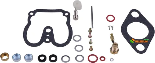 Miniatura 7 de BLUESUNSOLAR Kit de reconstrucción de carburador de repuesto para motor Wisconsin V460D V465D VG4D VH4D W4-1770 L-57 L-77 Reemplazo para Zenith