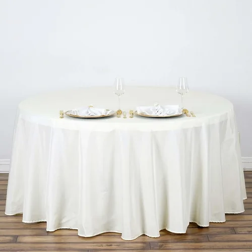 Miniatura 46 de Efavormart - 5 manteles rectangulares de poliéster blanco de 60 x 102 pulgadas, para banquetes, bodas, fiestas, restaurantes