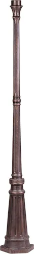 Miniatura 4 de Livex Lighting 7709-07 Poste de aluminio fundido al aire libre, bronce