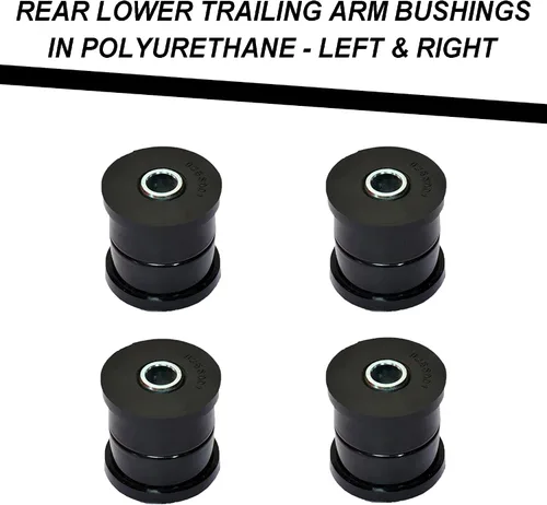 Miniatura 3 de AUTOACER - Kit de casquillos de brazo trasero superior e inferior 8 piezas izquierda y derecha fabricada en poliuretano de alta calidad - Compatible