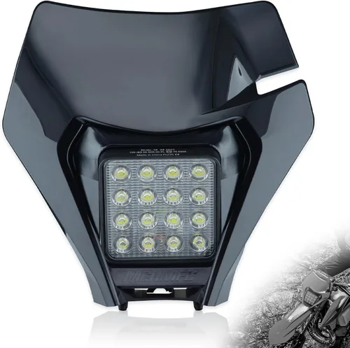 Miniatura 13 de Faro de Motocross, Kit de Luz LED Enduro Pit Bike Universal Para la Mayoría de Motocicletas Dirt Pit Bike TC FC TE FE TX FX