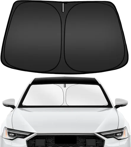 Miniatura 74 de ARISMOTOR - Parasol plegable para parabrisas para Honda Civic 11.ª generación 2022-2025 2026, protector de visera de sol personalizado para ventana