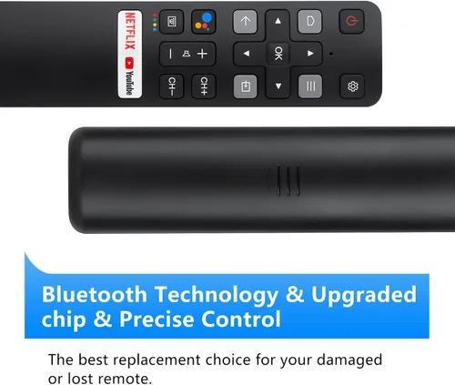 Miniatura 5 de Reemplazo de voz para control remoto TCL-Android-TV, nuevo control remoto RC802V actualizado para televisores inteligentes TCL con función de voz