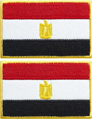 Miniatura 44 de stidsds Paquete de 2 parches de bandera de Sudáfrica, parches bordados, banderas sudafricanas, parche táctico militar para ropa, sombrero, mochilas