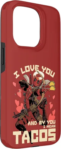Miniatura 30 de Marvel Deadpool I Love You and by You I Mean Tacos - Carcasa para iPhone 17