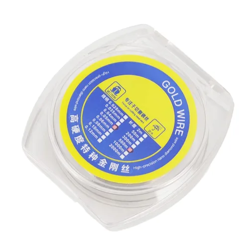 Miniatura 6 de Alambre de separación de pantalla LCD, alambre de corte de pantalla, dureza de acero de aleación de tungsteno fuerte, 0.002 in, corte limpio