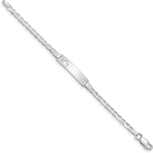 Miniatura 2 de ICE CARATS Pulsera de plata de ley 925 con corazón para bebé, joyería fina para mujer, regalos para ella, Plata de ley