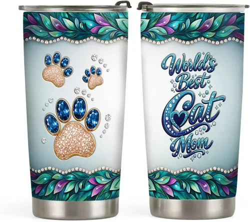Miniatura 15 de 20oz Jewelry Butterfly Tumbler, Inspirational, Motivational Birthday Gifts for Butterfly Lovers, Coffee Tumbler for Women, Stainless Steel Double