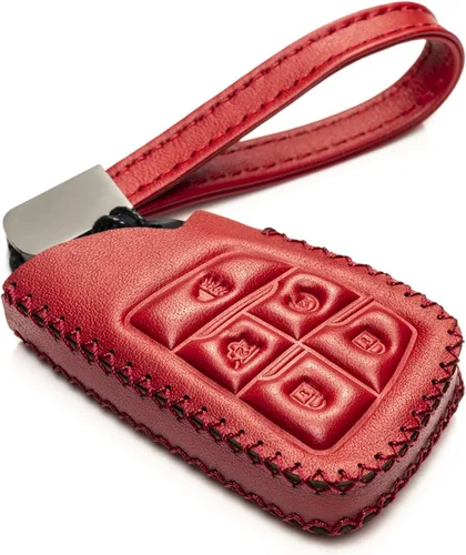 Miniatura 16 de Vitodeco Funda Protectora de Cuero para Llavero Inteligente Compatible con Chevrolet Silverado, Colorado, Suburban, Tahoe, Blazer, Equinox, Traverse