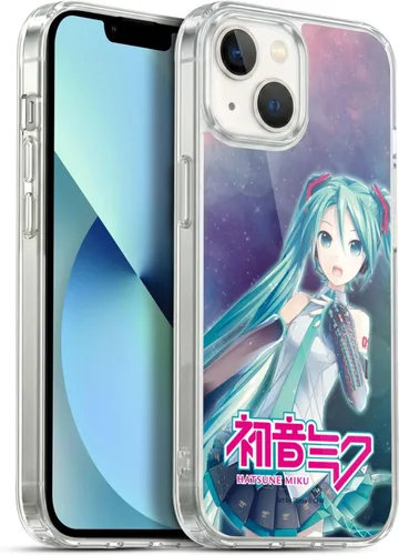 Miniatura 63 de Head Case Designs Licencia Oficial Hatsune Miku Gráficos Lindos Carcasa de Gel [Protección de Grado Militar] Compatible con Apple iPhone 7