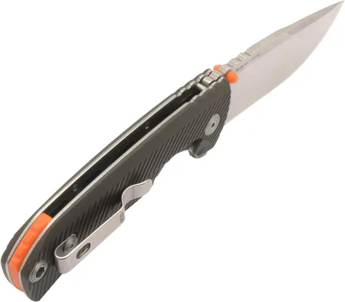 Miniatura 7 de SOG Tellus FLK Cuchillos plegables de tamaño completo con cerradura de marco para uso diario al aire libre Mango GRN Hoja de acero inoxidable