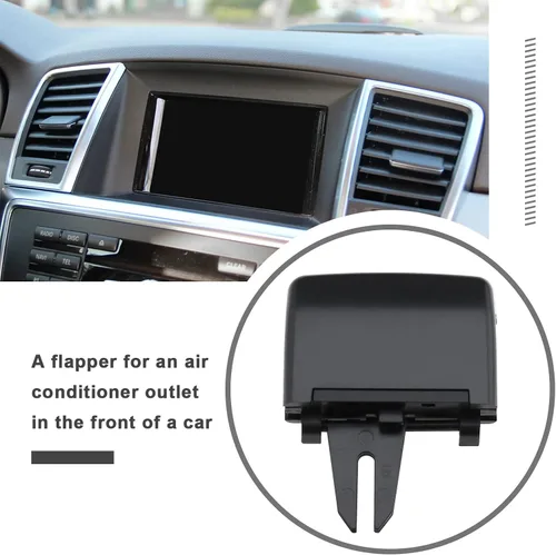 Miniatura 2 de SING F LTD Clip de salida de aire para automóvil compatible con W166 ML Class/GLE Class/X166 GL Class/GLS Clase Front Row Aire Acondicionado Rejilla