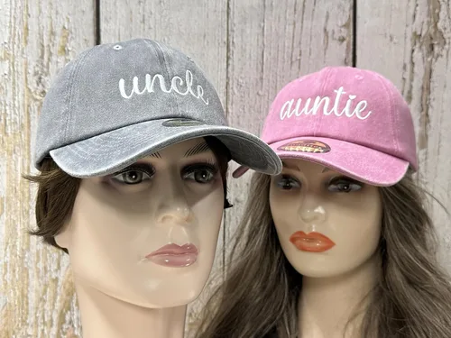 Miniatura 18 de Sombreros bordados para tío tía, abuelo, abuela, mamá, mini