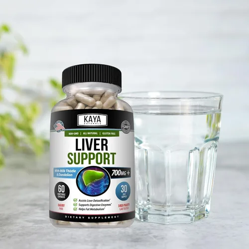 Miniatura 7 de Kaya Naturals Liver Cleanse Detox & Repair - Suplemento de cardo mariano - Desintoxicación hepática para mujeres y hombres - Extracto de alcachofa