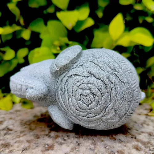 Miniatura 4 de livelyfish Estatua de elefante para acuario, decoración de pecera, estatua asiática, escultura de Feng Shui, adornos para mascotas, decoración
