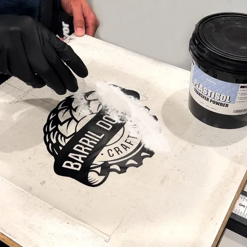 Miniatura 4 de Ecotex® Plastisol Transfer Powder Serigrafía (1 LB) – Polvo de unión a tinta de transferencia de calor, prolonga la vida útil de la serigrafía