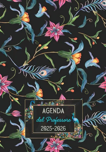 Agenda del professore: settimanale, 12 mesi, con planner mensile all'inizio di ogni mese (Italian Edition) Tapa blanda – 8 Junio 2023