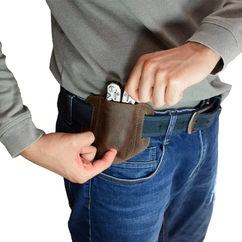 Miniatura 2 de Hide & Drink, Soporte multiherramienta para cinturón, funda de herramientas para cintura, juego de cuchillos de bolsillo, accesorios para Bourbon
