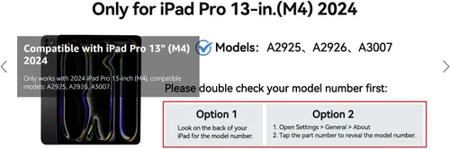 Miniatura 2 de AUSDOM Funda para iPad Pro de 11 pulgadas con teclado (M5/M4, 2025/2024), funda de teclado para iPad Pro de 11 pulgadas (M4) con soporte magnético