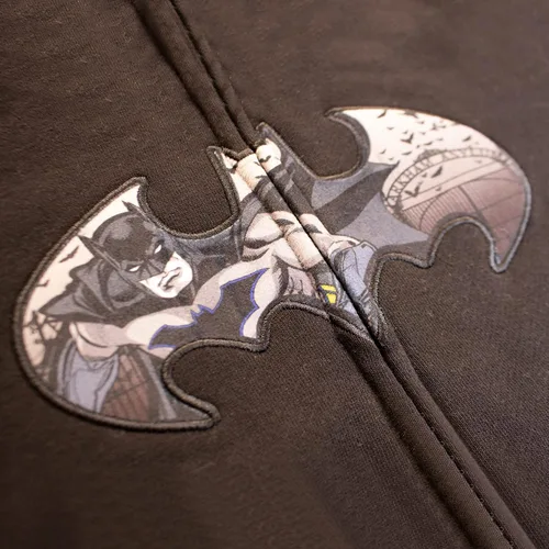Miniatura 2 de DC Comics Super Hero Batman Logo - Sudadera con capucha para niño