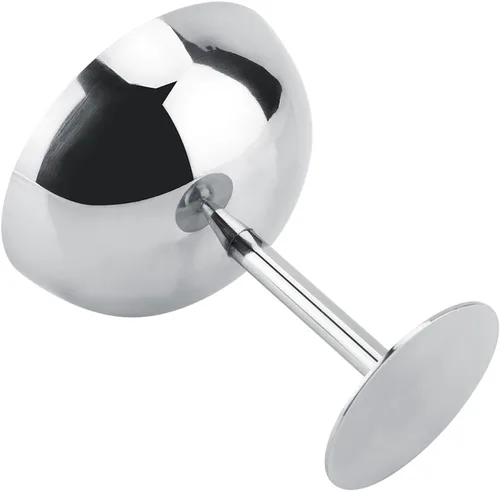 Miniatura 6 de Tazas de helado de acero inoxidable, elegantes cuencos de postre de tallo alto para helado, ensalada, pudín, fiesta en casa, platos para servir