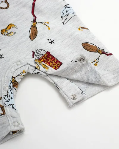 Miniatura 10 de Harry Potter Conjunto de camiseta y mameluco corto para bebés, ropa de bebé