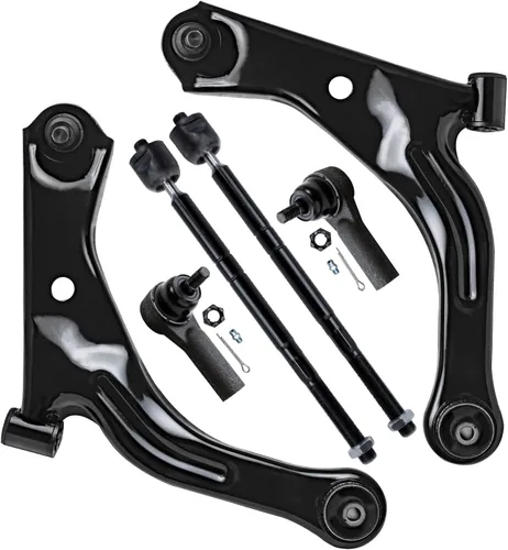Miniatura 213 de Detroit Axle - Kit de extremo delantero para Chrysler 300 Dodge Charge Challenger 2011-2023, 2 brazos de control inferiores traseros 2 rótulas