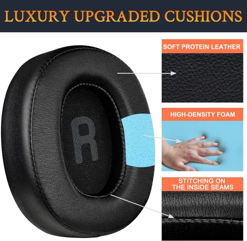 Miniatura 4 de SOULWIT Almohadillas de repuesto para auriculares inalámbricos JBL Tune 700BT, 710BT, 720BT, 750BTNC, 760NC, 770NC, almohadillas para los oídos