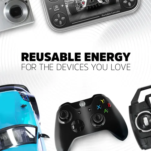Miniatura 3 de 4 baterías recargables Energizer AccuRecharge Power Plus AAA 700mAh AAA HR3 NiMH