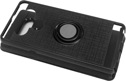 Miniatura 2 de Para LG Stylo 6 LM-Q730 (2020) - Funda híbrida con soporte de anillo - RS2 Negro