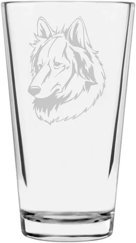 Miniatura 346 de Perro de Presa Canario - Vaso de pinta personalizado con temática de perro grabado multiusos, 16 onzas