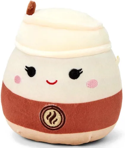 Miniatura 42 de Squishmallow - Almohada coleccionable oficial de Kellytoy Food Squad Postre, colección de animales suaves (8 pulgadas, hongo rosa Randall)