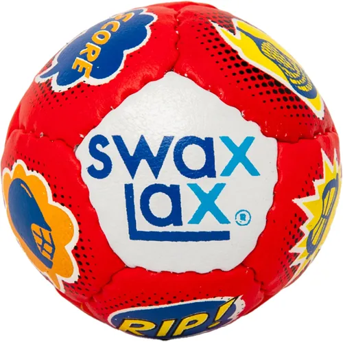 Miniatura 18 de Swax Lax Pelota de entrenamiento para Lacrosse - Práctica para interiores y exteriores con menos rebotes y menos pique