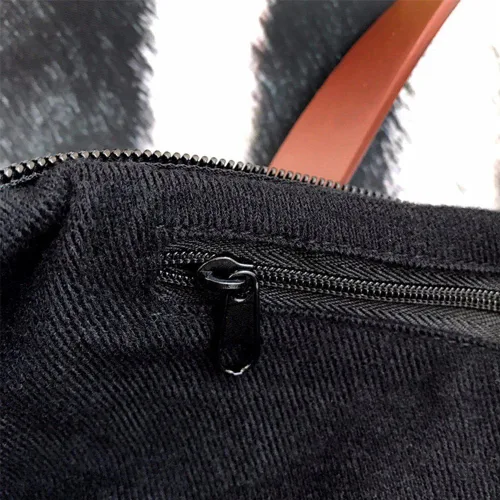 Miniatura 4 de JEOCODY Bolso de mano para mujer bolso de hombro grande bolso largo de cuero para viajes escuela compras fiesta regalo
