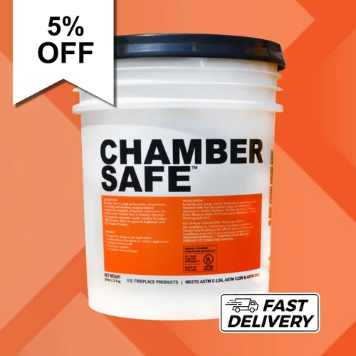 Miniatura 2 de Chamber Safe - Mortero refractario, 5 galones