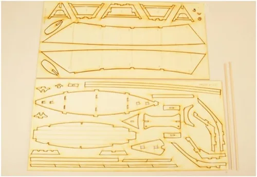 Miniatura 2 de Kit de modelo de madera de escritorio Dory Boat / YG022 por Young Modeler