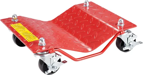 Miniatura 10 de VEVOR Plataforma con Ruedas, Capacidad de 8000 libras Movedor de Autos de Acero Resistente, Juego de Plataformas con Ruedas para Neumáticos de Auto